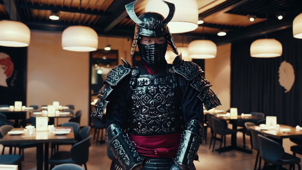 el personal del restaurante samurai
