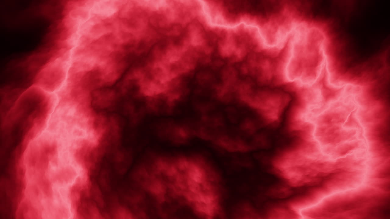 대담하고 눈에 띄는 빨간색과 검은색 배경과 반이는 색 중심