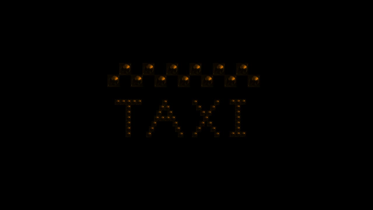 logotipo de la luz del taxi