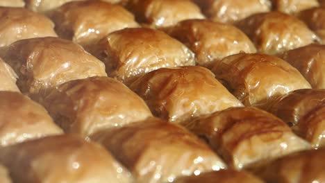 el delicioso baklava.