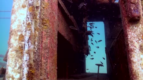 wooden boat underwater-5