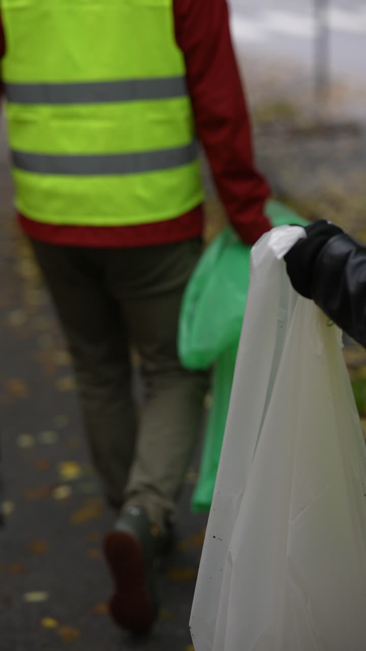 voluntarios de limpieza de calles