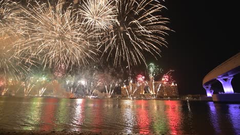 atlantis the palm fireworks