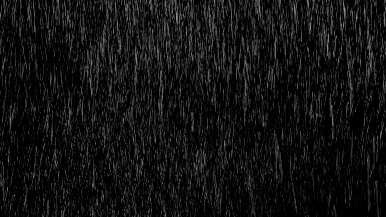 alpha channel beautiful rain