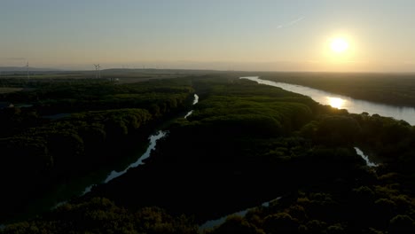 Sunrise-Over-Floodplains-Of-Danube-River-Near-Carnuntum