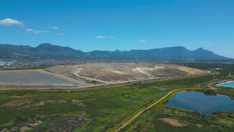 large landfill in the cape town suburbs