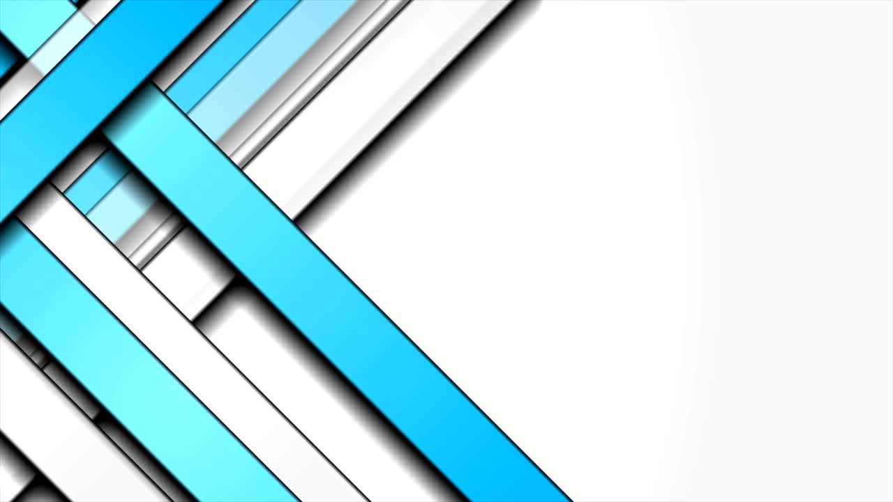 Blue and grey stripes abstract tech motion background
