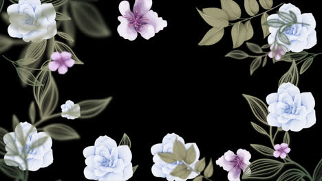 flower-Floral-frame-Background-transparent-background-with-an-alpha-channel.