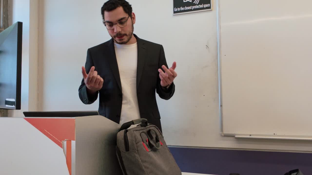 Young Speaker at Professional Conference