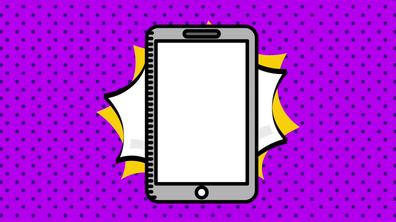 animación de arte pop