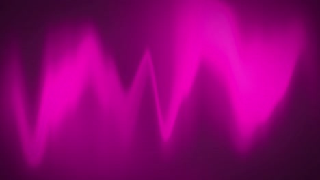 Digital-animation-of-purple-heart-rate-monitor-waves-on-black-background