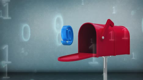 Mailbox-and-binary-codes