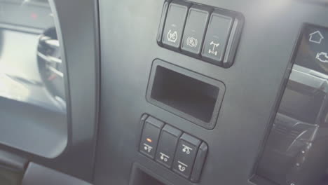 truck dashboard controls