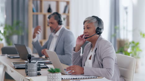 Geschäftsleute,-Callcenter