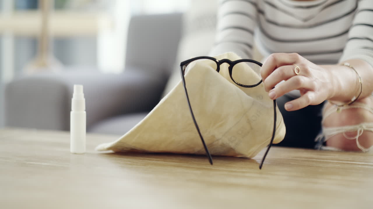 I sure as hell don't want any smudge on my eyewear