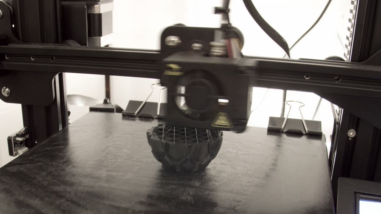 3d печать в процессе