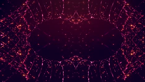 red sparkel particles vj dj motion background loop