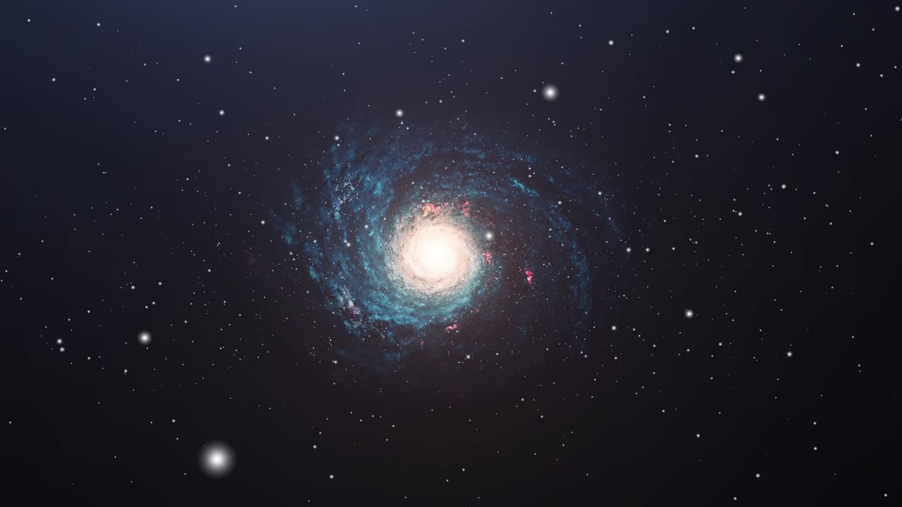 galaxia espiral de 4k en el universo.