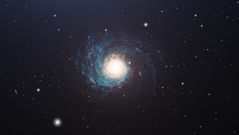 4k spiral galaxy in the universe