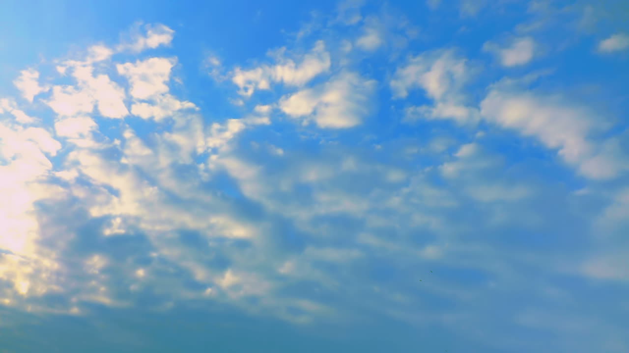 Il movimento delle nuvole nel cielo. Nuvole nel cielo