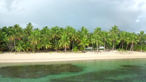 Aerial-view-of-tropical-beach