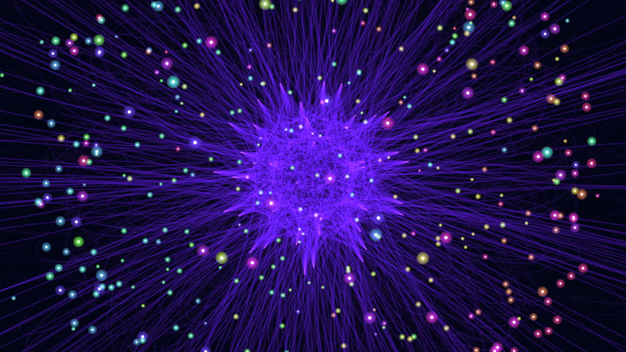 A vibrant and enchanting depiction of a starry night sky, showcasing an array of colorful stars arranged in a captivating circular formation, accentuating the celestial beauty of the cosmos