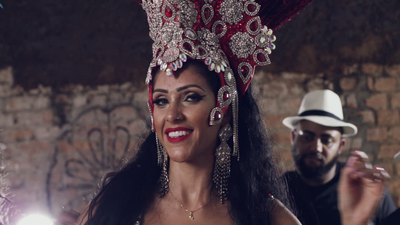 She's a dancing beauty