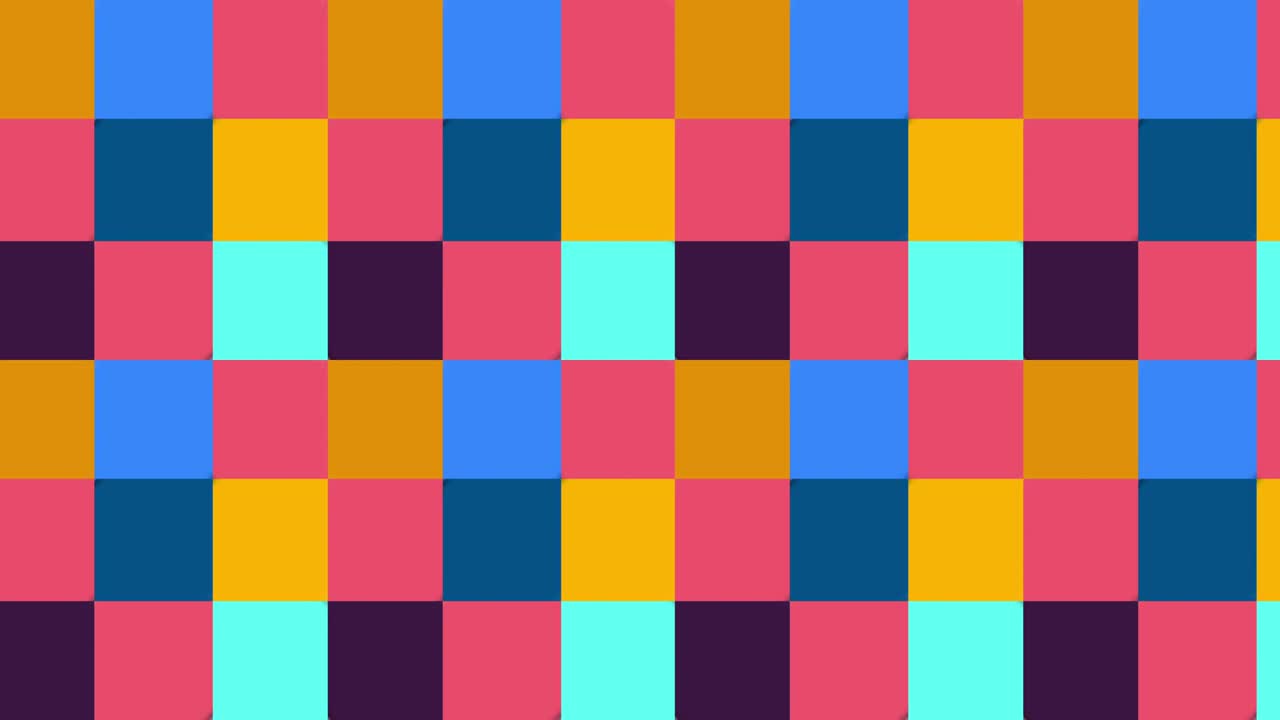 Abstract animation with swirls and spirals. Modern colorful 4k seamless loop animation for screen loader, transition or background.