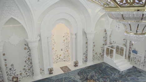 Beautiful Interior of a Modern Mosque