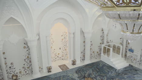 beautiful interior of a modern mosque