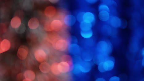 abstract shiny glitter 4k video background blue and red glitter background with sparkling texture dark sapphire and ruby shimmering light, sequins sparks and glittering glow foil background