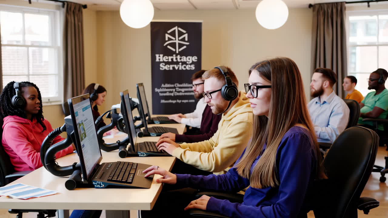 Business Training Session with Employees