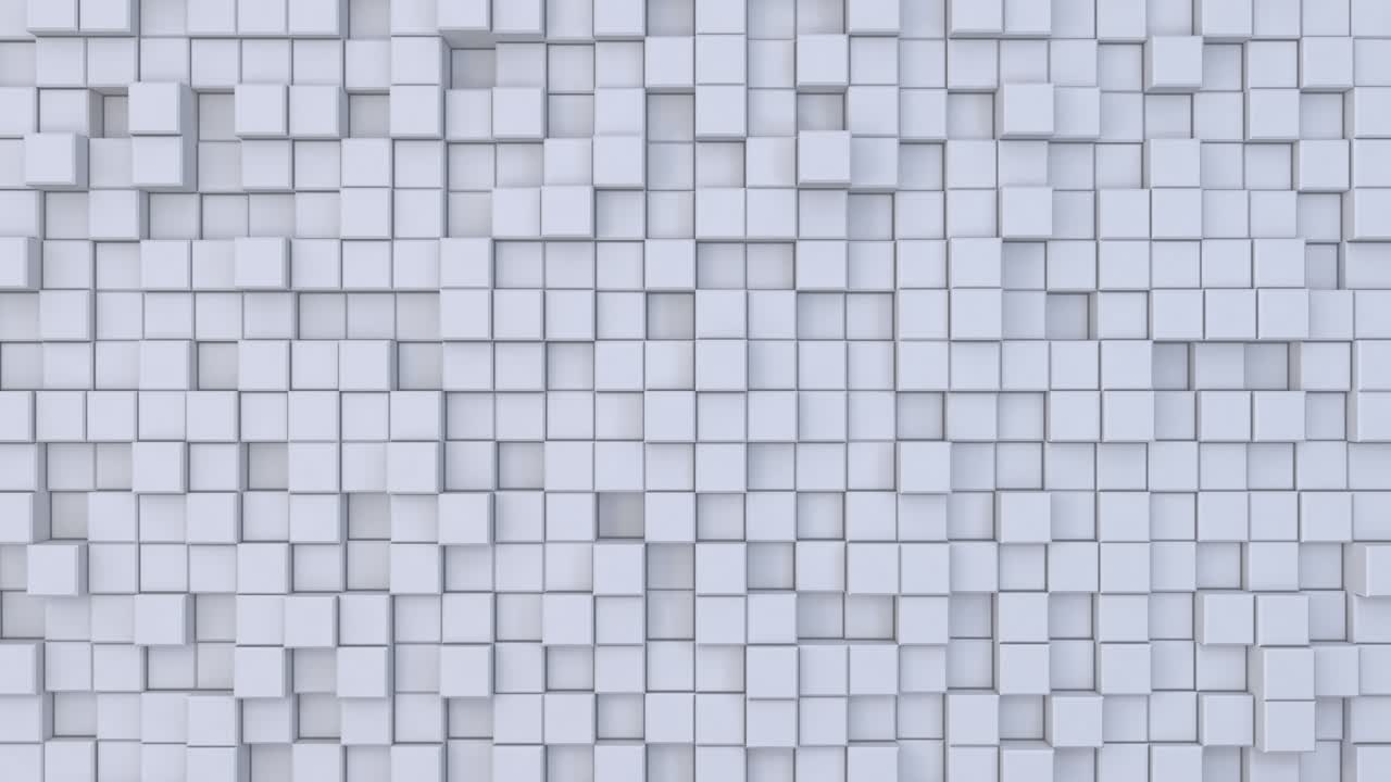 fondo de patrón de cubos blancos modernos abstractos