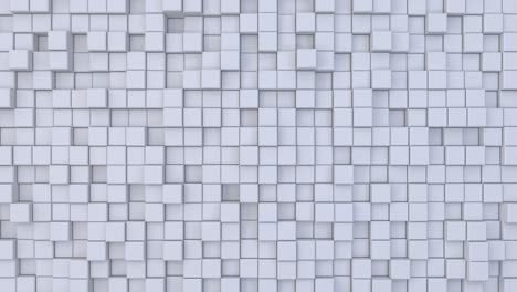 abstract modern white cubes pattern background