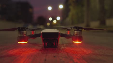 Dji-drone-turning-on-to-fly