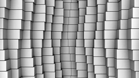 boxes form a wave