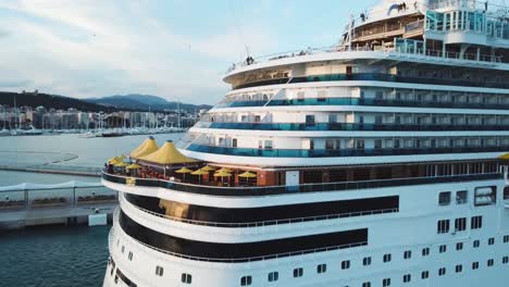 cruise ship in port