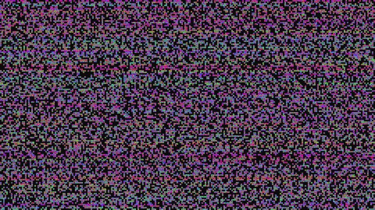 Sfondo accattivante con trasformazioni di luce effetto glitch