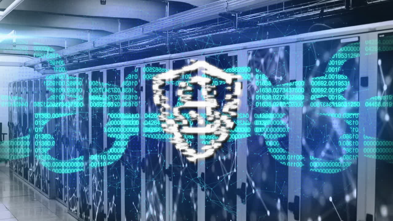 서버 에 있는 과 사슬의 애니메이션