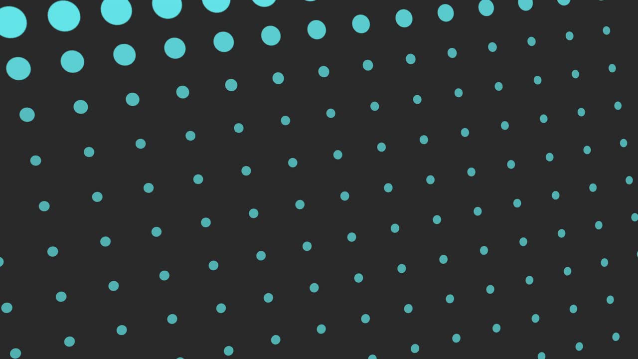 Blue dots pattern on black color