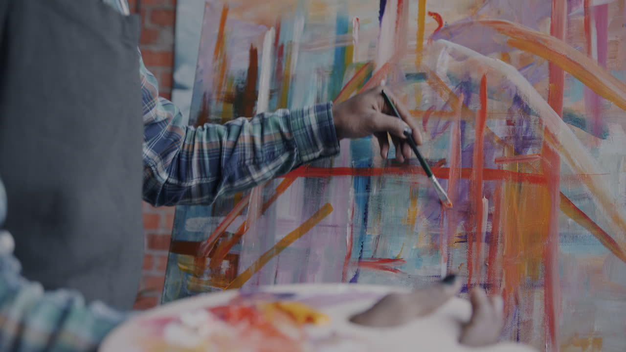 artista pintura arte abstracto