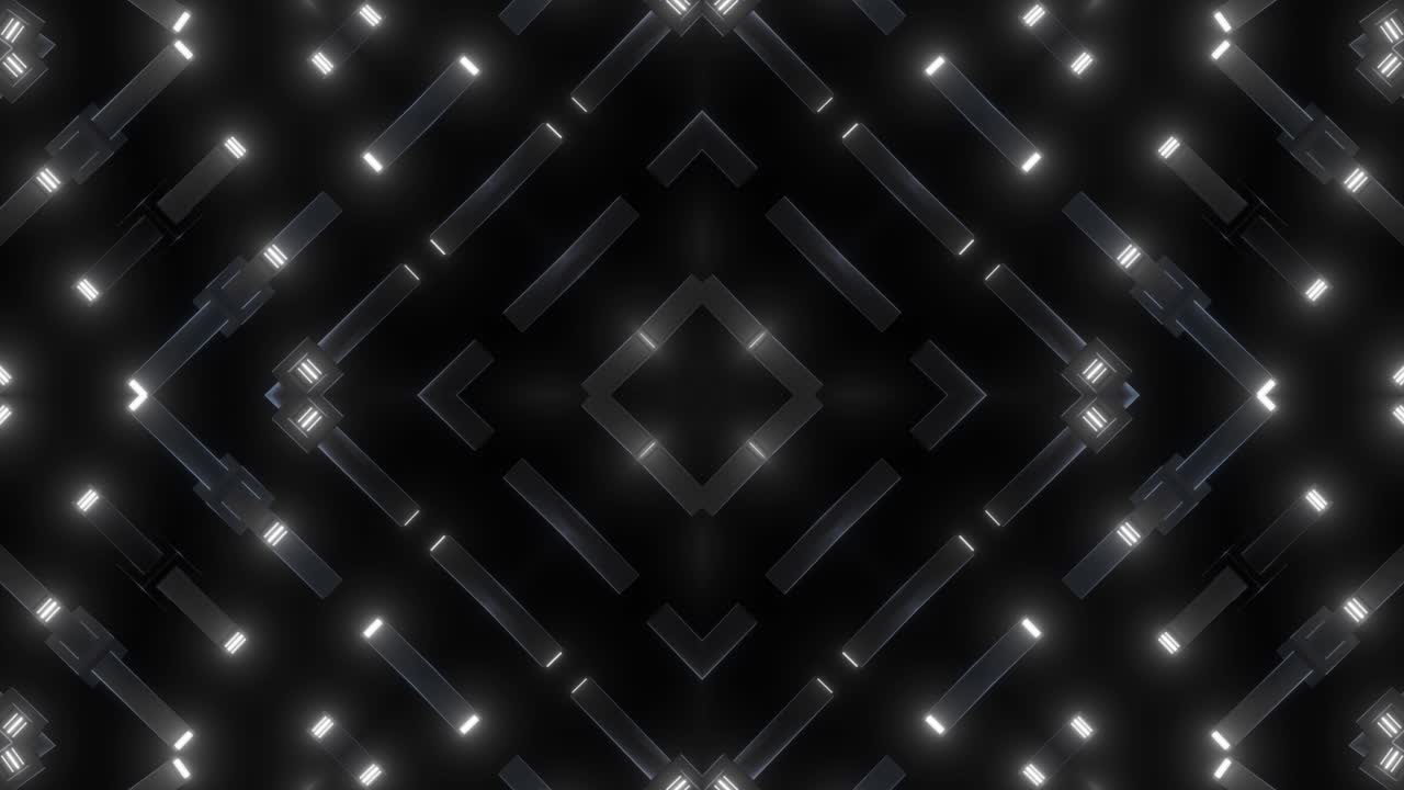 Abstract Geometric Light Pattern