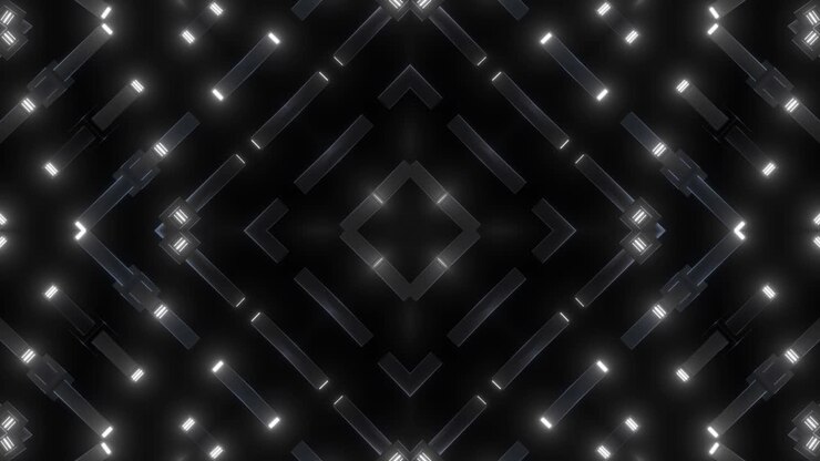 patrón de luz geométrico abstracto