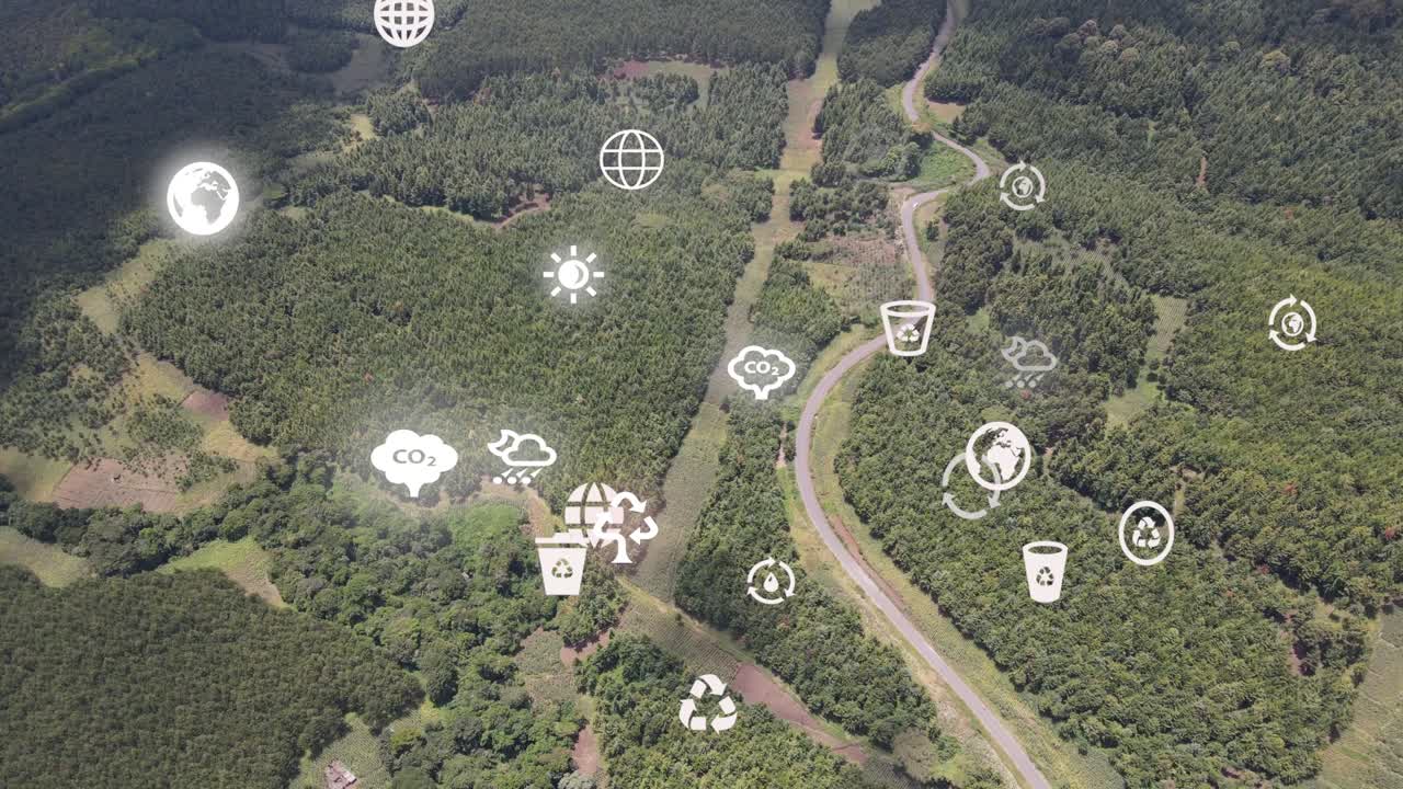 drone view- áfrica bosque- kenia y tanzania- incendio forestal en las laderas del monte kilimanjaro loitokitok kenia