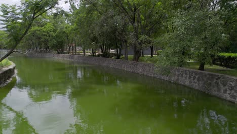 aerial-view-of-a-zoo-lake