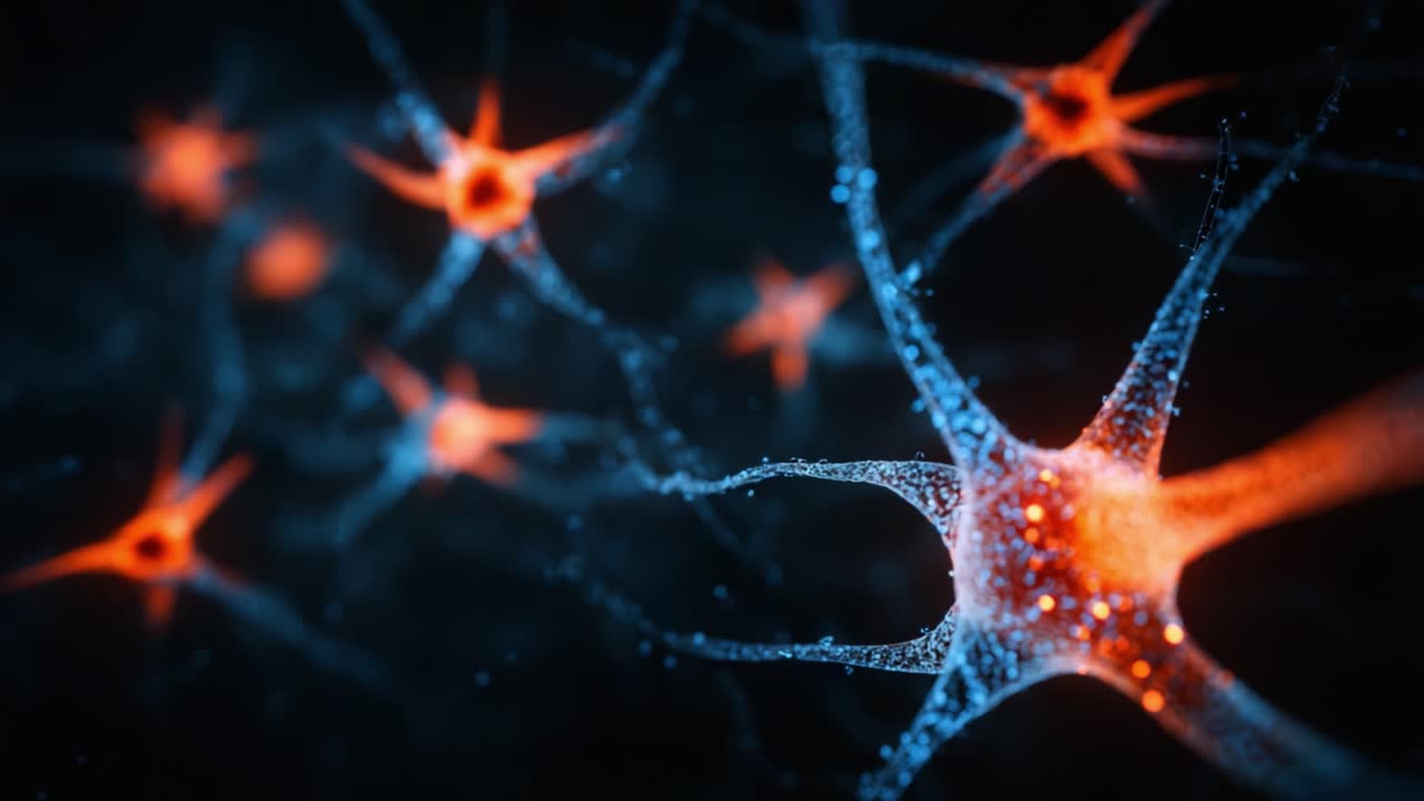 Exploring the Intricacies of Neural Networks: A Stunning Visual Representation of Neurons Displaying Their Dynamic Structures and Interconnectedness in a Colorful Composition