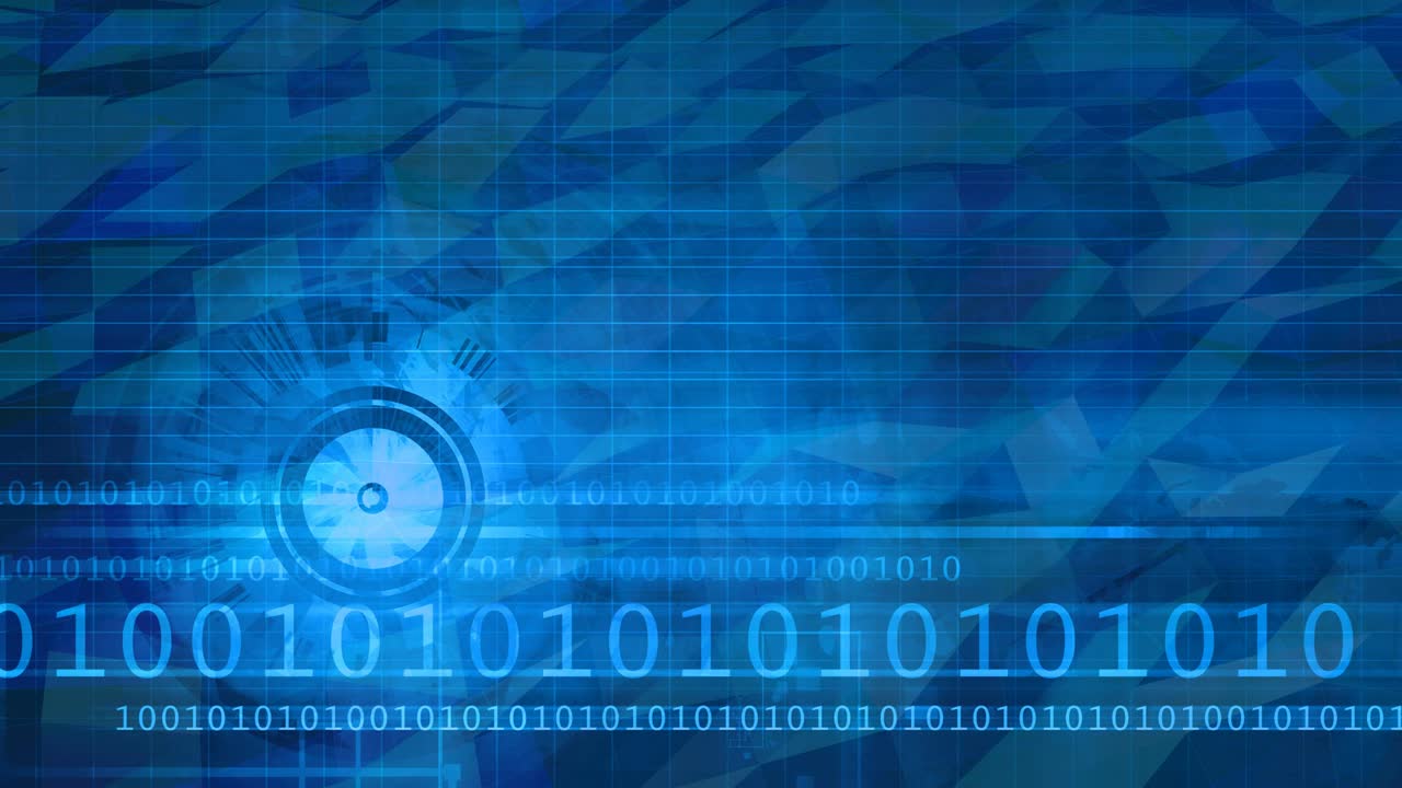 Science Technology Abstract Background with Glowing Energy Network