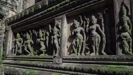 ancient khmer temple carvings