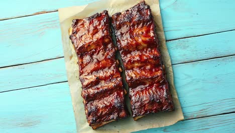 delicious bbq ribs