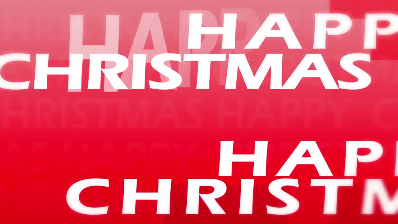 해피 크리스마스 애니메이션